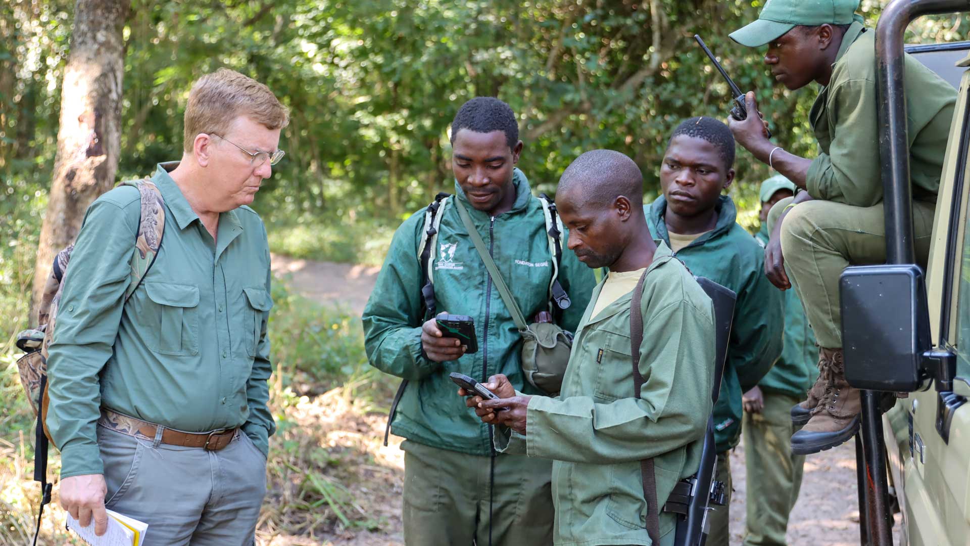 author watches gps used to pinpoint poachers