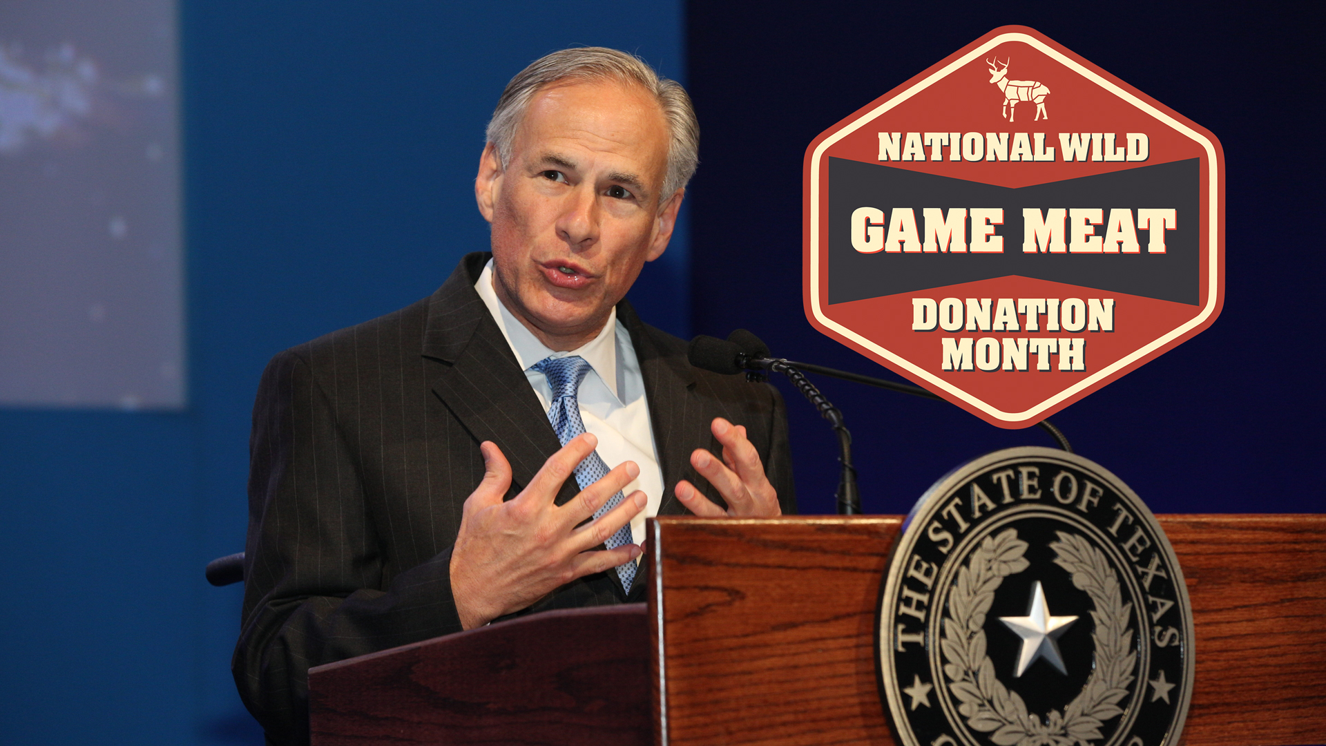 Texas Gov. Abbott Joins NRA in Promoting How Hunters Are Fighting Hunger in Texas and Across America