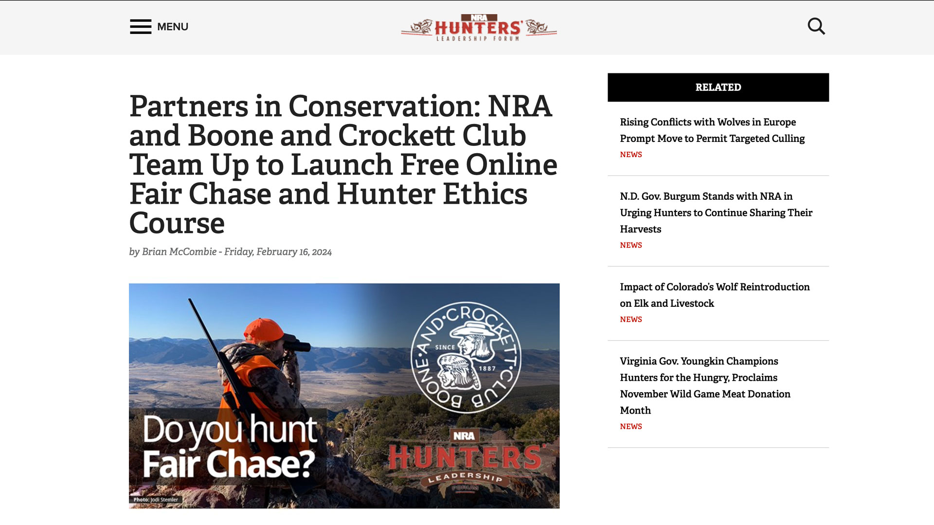 nra and b&c launch ethics course